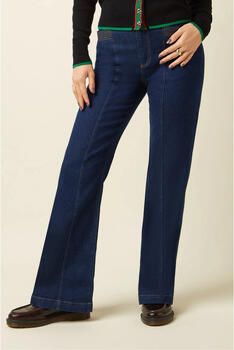 King louie Flared Bootcut Chris Pants Onyx Denim 09730 Deep Blue - Foto 3