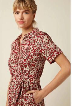 King louie Jurk Olive Dress Paradis Chili Red - Foto 3