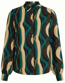 King louie Overhemd 09978 Maisie Blouse Elysse 001 Black - Foto 4