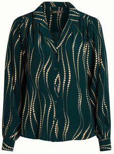 King louie Overhemd Bella Blouse Twirl 10028 Pine Green