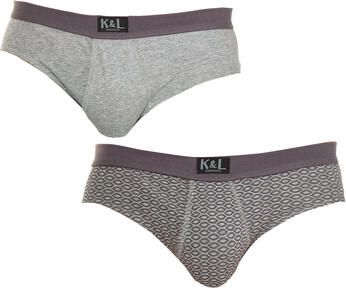Kisses And Love Boxers KLS4-2010-GRAY
