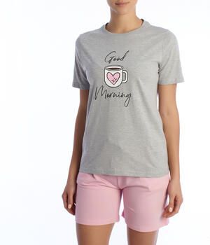 Kisses&Love Pyjama's nachthemden Kisses&Love KL40000-251