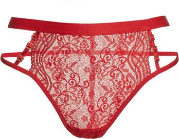 Kisses And Love Tanga's 21683-RED