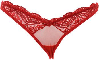 Kisses And Love Tanga's 21684-RED