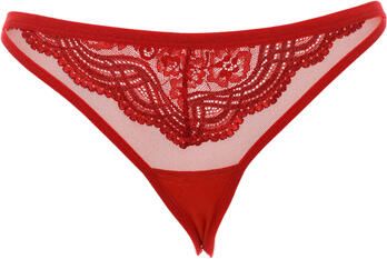 Kisses And Love Tanga's 21685-RED