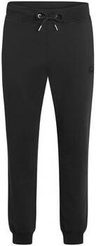 Knowledge Cotton Apparel Broek Teak Joggingsbroek Zwart