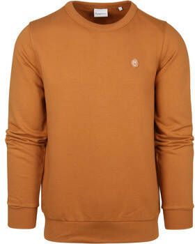 Knowledge Cotton Apparel Sweater Oranje