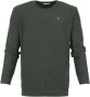Knowledge Cotton Apparel KnowledgeCotton Apparel Trui Field Donkergroen Groen Heren - Thumbnail 1