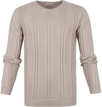 Knowledge Cotton Apparel Sweater Trui Licht Grijs