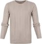 Knowledge Cotton Apparel Sweater Trui Licht Grijs - Thumbnail 1