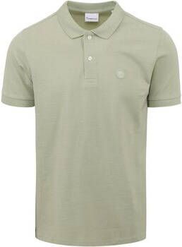 Knowledge Cotton Apparel T-shirt Polo Groen