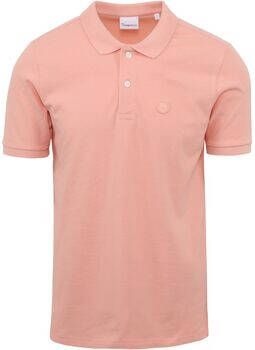 Knowledge Cotton Apparel T-shirt Polo Roze