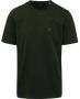 Knowledge Cotton Apparel KnowledgeCotton Apparel T-shirt Donkergroen Groen Heren - Thumbnail 1