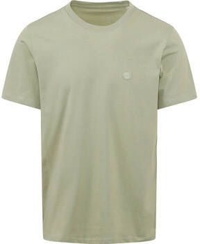 Knowledge Cotton Apparel T-shirt Groen