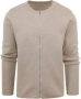 Knowledge Cotton Apparel KnowledgeCotton Apparel Vest Beige Heren - Thumbnail 1