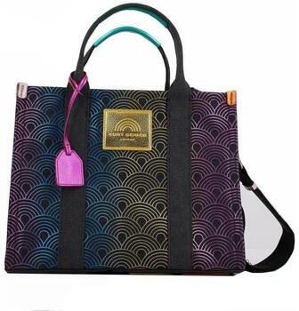 Kurt Geiger shopper Small Southbank met all-over print zwart - Foto 3