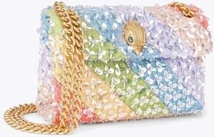 Kurt Geiger crossbody tas Mini Kensington met pailletten multi - Foto 4