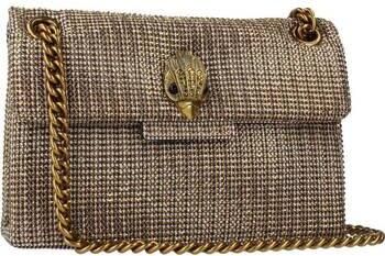 Kurt Geiger crossbody tas Mini Kensington met studs en pied-de-poule print zwart wit - Foto 4