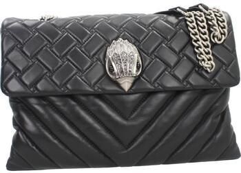 Kurt Geiger Zwarte Gewatteerde Schoudertas met Kettingbanden Black Dames - Foto 5
