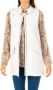 LA MARTINA Zilveren Militaire Stijl Vest Gray Dames - Thumbnail 1
