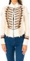 LA MARTINA Lange mouw jas met militaire stijl Beige Dames - Thumbnail 1