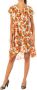 LA MARTINA Bloemenprint Jurk met Wijde Mouwen Multicolor Dames - Thumbnail 1
