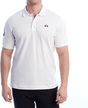 LA MARTINA Polo met korte mouwen en iconisch borduursel White Heren - Foto 5
