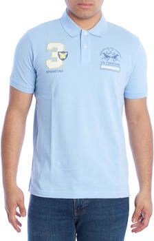 LA MARTINA Klassiek Heren Kortemouw Polo Shirt Blue Heren