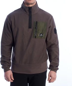 LA MARTINA Sweater met rits Eigentijds ontwerp Brown Heren - Foto 6