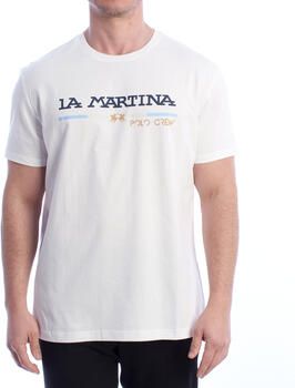 LA MARTINA Heren T-shirt met korte mouwen White Heren - Foto 5