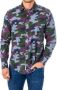 LA MARTINA Multicolor Camouflage Overhemd met Lange Mouwen Multicolor Heren - Thumbnail 1