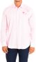 LA MARTINA Klassieke pasvorm lange mouwen shirt Pink Heren - Thumbnail 1