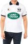 LA MARTINA Polo met Korte Mouwen en Origineel Ontwerp White Heren - Thumbnail 1