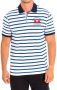 LA MARTINA Gestreept poloshirt met korte mouwen White Heren - Thumbnail 1
