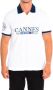 LA MARTINA Korte Mouw Polo Shirt in Wit en Marineblauw White Heren - Thumbnail 1
