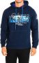 LA MARTINA Hoodie met geborduurd logo Blue Heren - Thumbnail 1