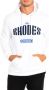LA MARTINA Hoodie met geborduurd logo White Heren - Thumbnail 1