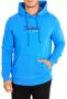 LA MARTINA Blauwe hoodie met geborduurd logo Blue Heren - Thumbnail 1