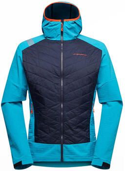 La sportiva Fleece Jack Kap Hybrid Hoody M L73 643614 Deep Sea Tropic Blue