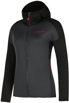 La sportiva Fleece Jack Upendo Hoody W M33 900322 Carbon Cherry Tomato