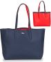 Lacoste Shoppers Anna Shopping Bag in blauw - Thumbnail 3