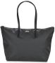 Lacoste Zwarte PC Tas met Interne Zak en Groen Krokodillenlogo Black Dames - Thumbnail 1