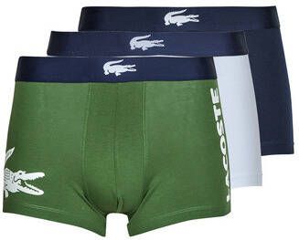 Lacoste 3-Pack Katoenen Boxershorts Stijl 5H1803 Multicolor Heren