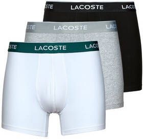 Lacoste Boxershort met elastische band met logo in een set van 3 stuks