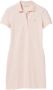Lacoste Slim Fit Korte Mouw Polo Jurk Pink Dames - Thumbnail 1