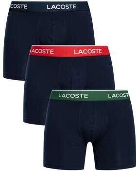 Lacoste Boxershort met elastische band met label in een set van 3 stuks - Foto 4