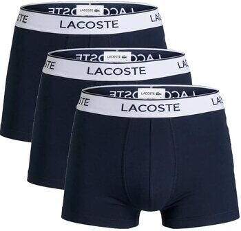 Lacoste 3-Pack Stretch Katoenen Boxershorts Blue Heren