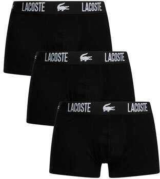 Lacoste 3-Pack Croc Trunks Black- Heren Black - Foto 2