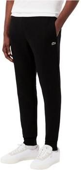 Lacoste Slim Fit Katoenen Sweatpants met Elastische Tailleband en Geborduurde Krokodil Black Heren - Foto 6