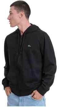 Lacoste Core Full Zip Hoodie Black- Heren Black
